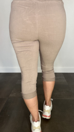 Comfy CAPRI joggjeans taupe