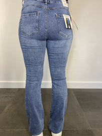 G-smack flared jeans blauw
