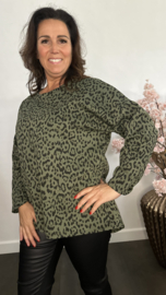 Panter sweater Maud Army