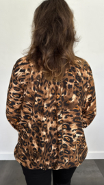 Ballon shirt met elastiek Anne (+size)