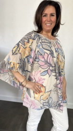 Blouse Veronica +SIZE zand