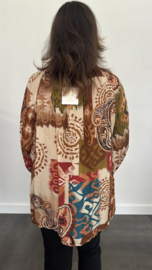 Blouse marjan paisley camel