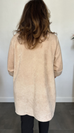 Baby rib blouse zand