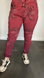 Joggjeans Mikki bordeaux