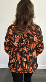 Ballon shirt met elastiek Sonja (+size)
