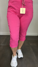 Comfy Capri joggjeans fuchsia +SIZE