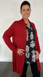 Vest Kiki donker rood