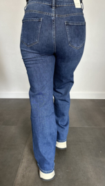 Redberry Jeans wide leg met glitter hart
