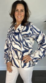 Soft top Linda met elastiek marine