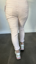 Joggjeans jacquard Donna roze
