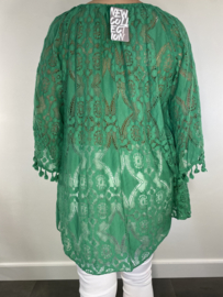 Top/ tuniek kant groen
