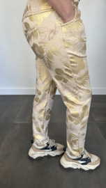 Jogger golden flower zand SALE