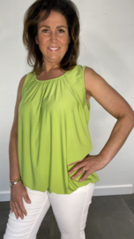 Ballon top travel  +size lime