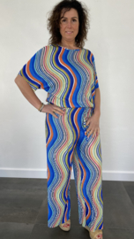 2-Delig comfy pak coloured wave kobalt SALE