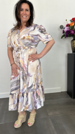 Jurk Liona marble lila