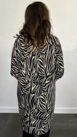 Tuniek Liz new zebra ecru/zwart