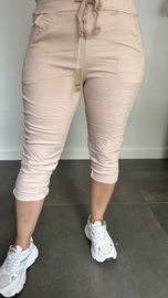 Comfy CAPRI joggjeans roze +SIZE