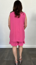 2-Delig pak Valentina +SIZE fuchsia