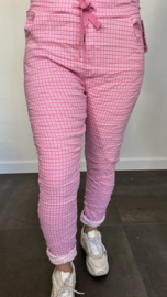 Joggjeans jacquard Bibi pink