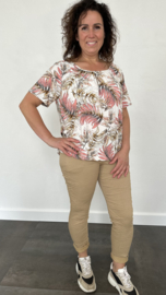 Comfy joggjeans camel (standaard)