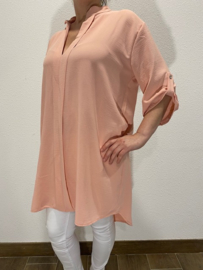 Lange blouse  Britt  roze 