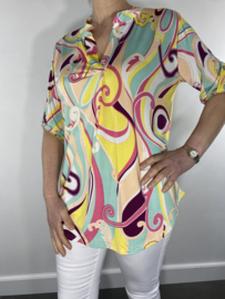 Shirt Liz curly mint