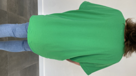 Oversized t-shirt Wild Thang groen