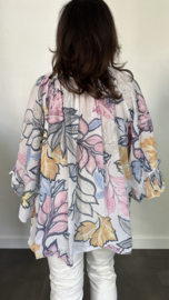 Blouse Veronica +SIZE wit