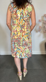 Hemdjurk Zigzag inca geel/groen/rood