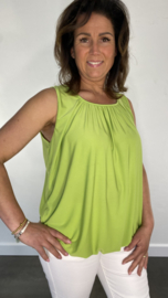 Ballon top travel  +size lime