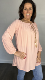 Top jadey +SIZE roze