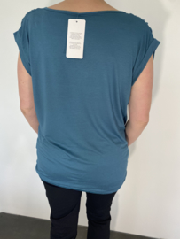 Mouwloos t-shirt Vera petrol