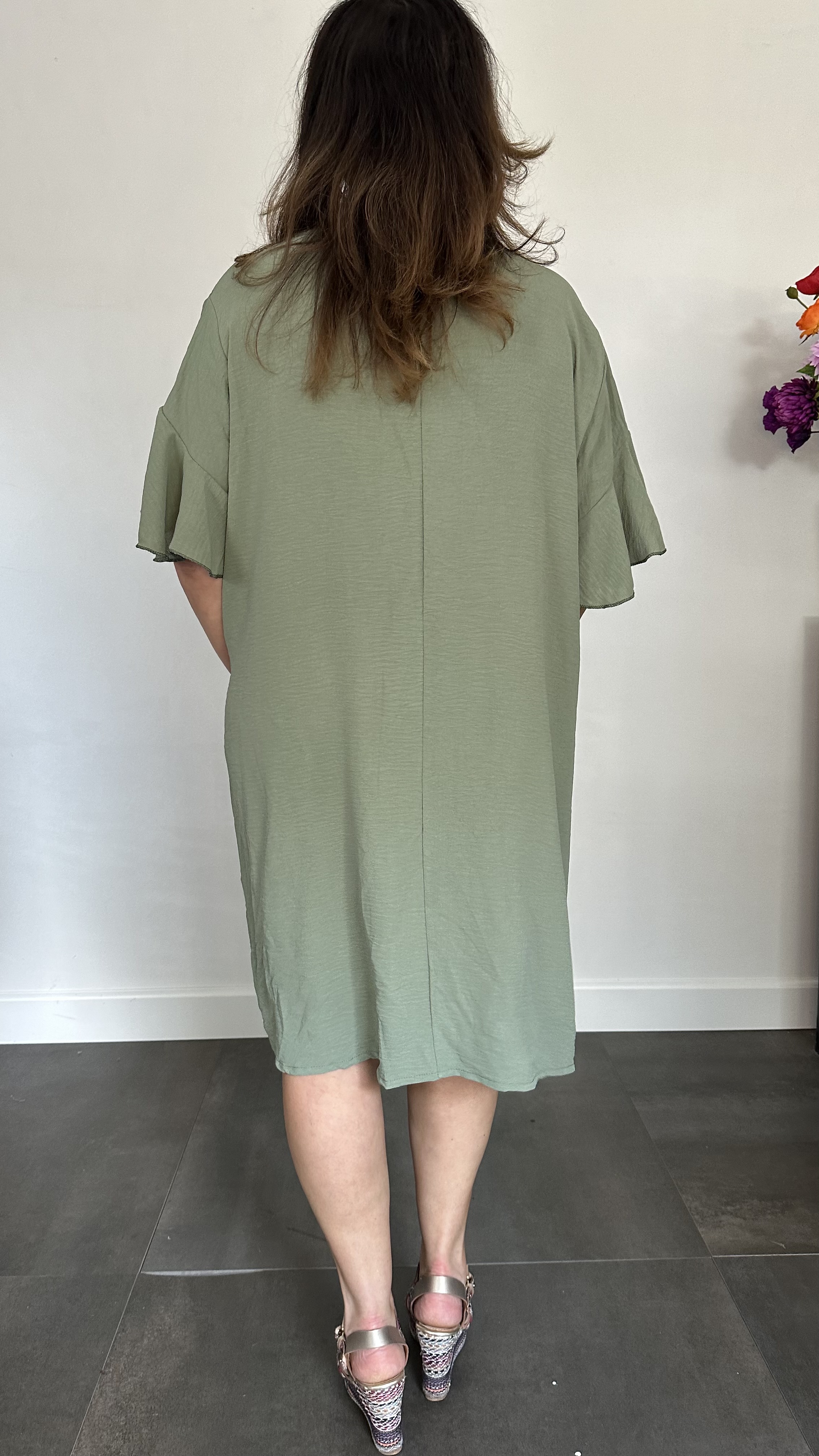 Jurk Niki +Size army