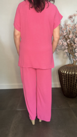 2-Delig pak Reza met strik fuchsia