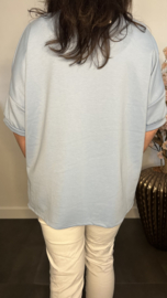 Sweatshirt Iconic IJsblauw