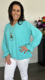 Top Maya crepe +SIZE new mint