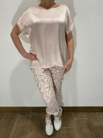 Shirt satijn Wendy roze