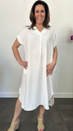 Jurk Maya +Size ecru