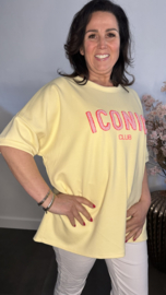 Sweatshirt Iconic Geel