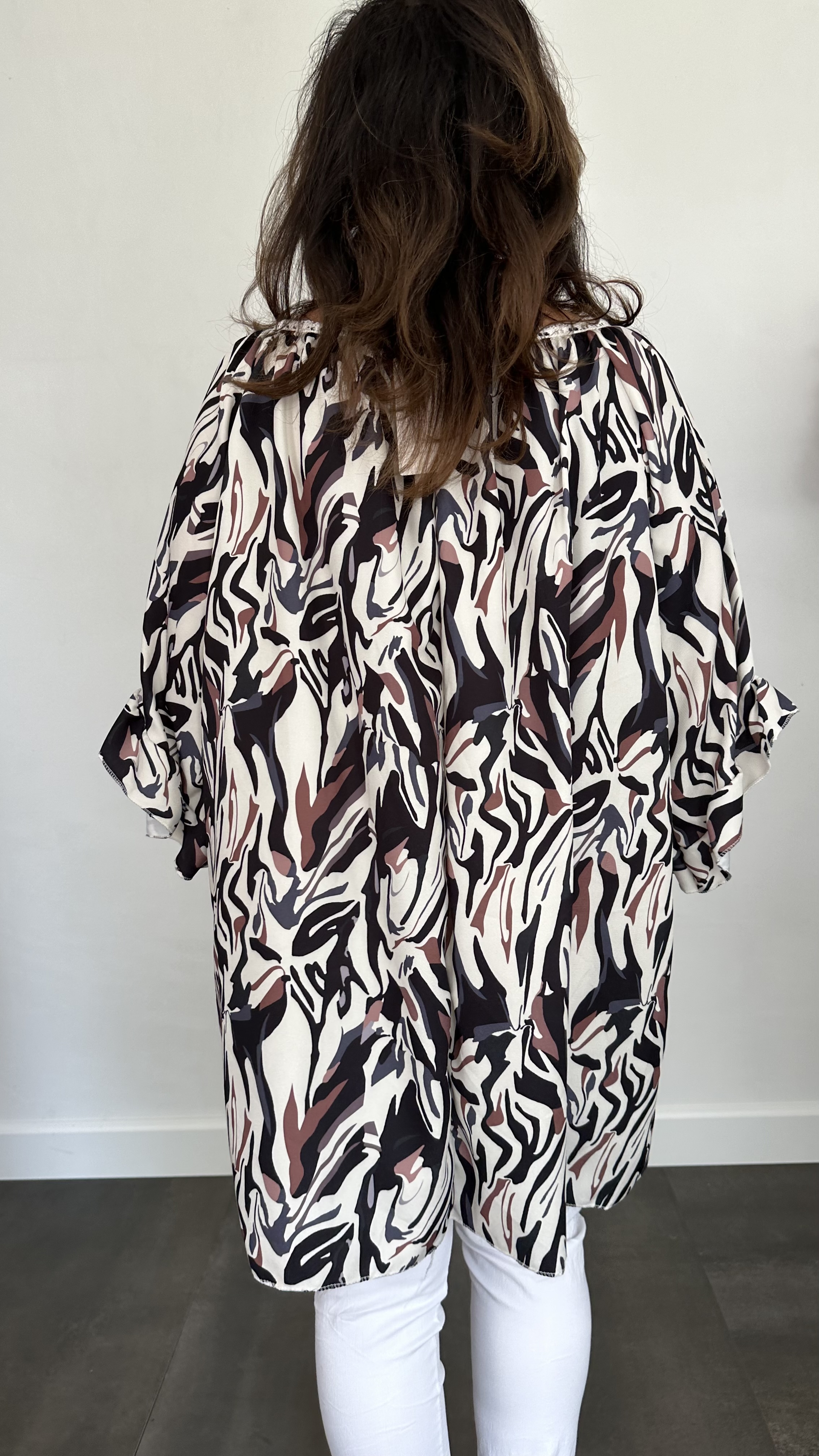 Tuniek Anita +SIZE fantasy zebra