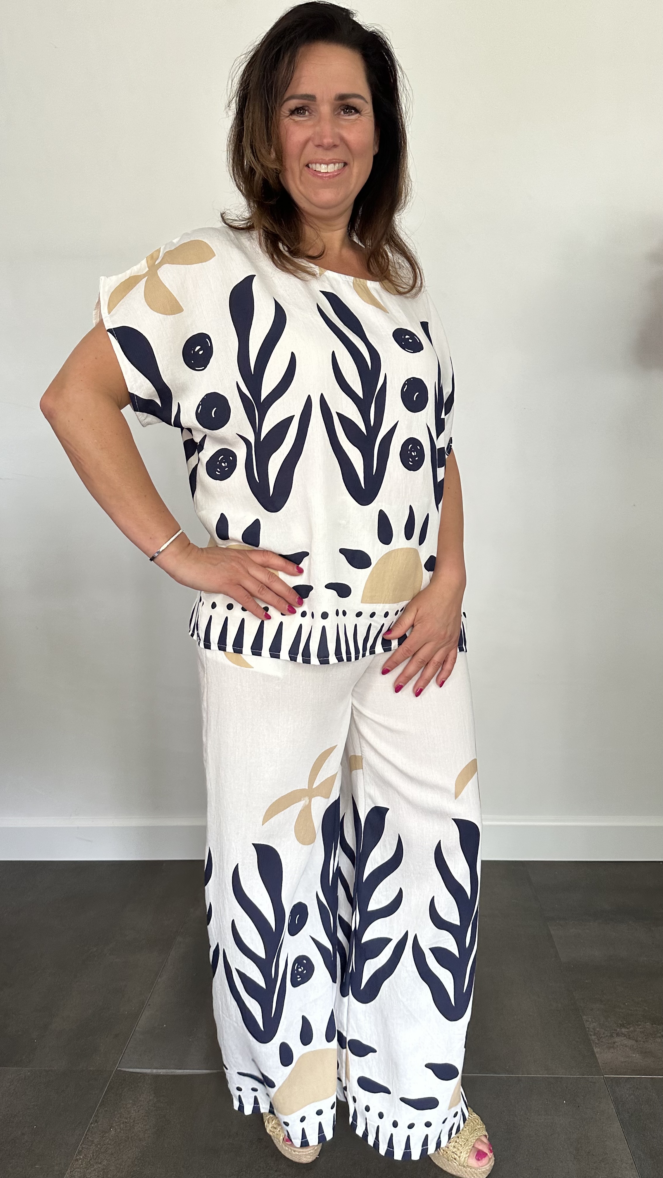 2-Delige set Darcy marine