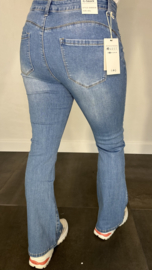 G-smack FLARED jeans met zilver bling