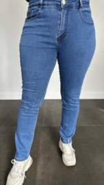 G-smack Jeans HIGH WAIST Straight denim blue