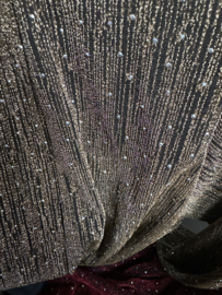 Glitter vest Roxane Goud