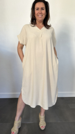 Jurk Maya +Size zand