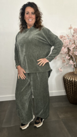 Velvet comfy pak Tessa Army