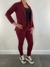 2-Delig pak Lisa bordeaux (maat 1)