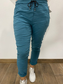 Joggjeans petrol ( standaard)