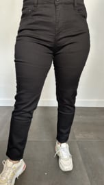 B.S. stretch broek zwart