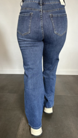 G-smack Jeans wide leg met glitter (half)